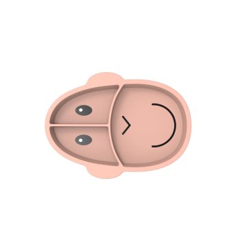 Matchstick Monkey Monkey Section Plate farfurie compartimentată - imagine 2